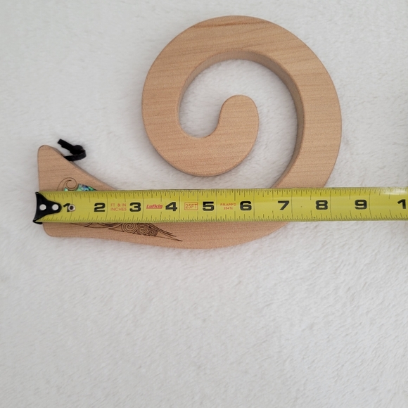 Rimu Tablemat with Paua Insert - Picture 4 of 5